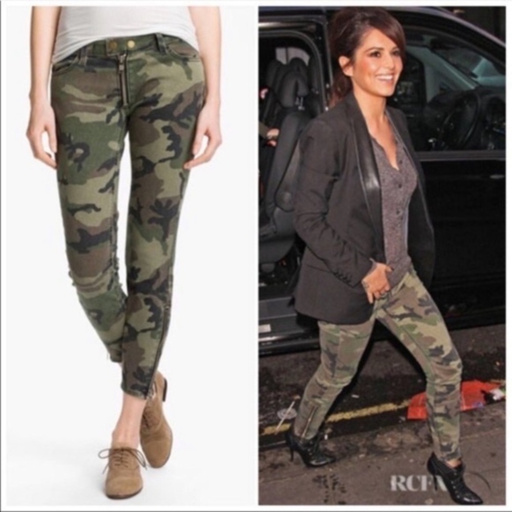 Textile Elizabeth and James “Cooper” Camo Skinny Jeans